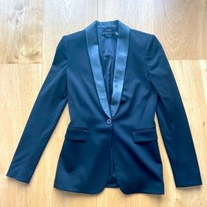 Alice + Olivia black tuxedo blazer
